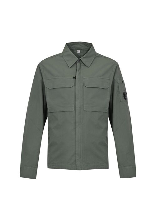Overshirt in cotone Green C.P. COMPANY | 20CMOS156 A110143G668